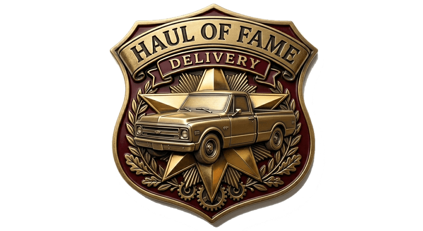 Haul Of Fame Delivery Logo